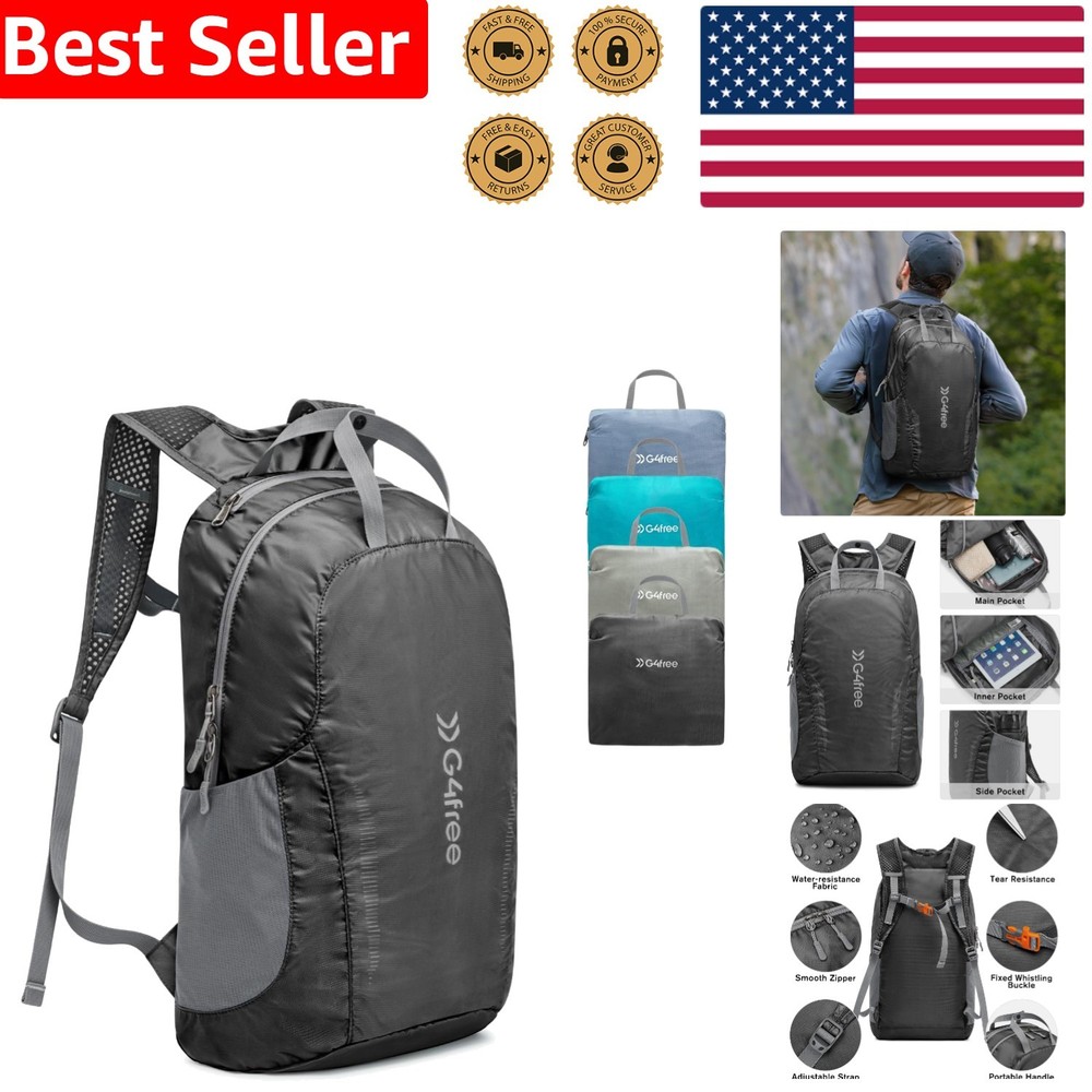 25L Water-Resistant Daypack - Lightweight, Packable Backpack for Every Adventure
