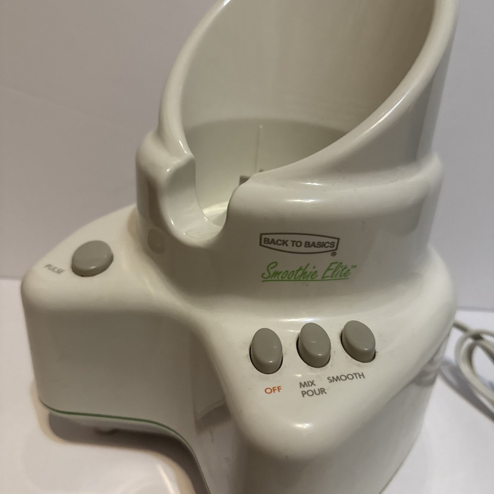 Back to Basics SE2000 Smoothie Elite Blender Replacement Base, Tested
