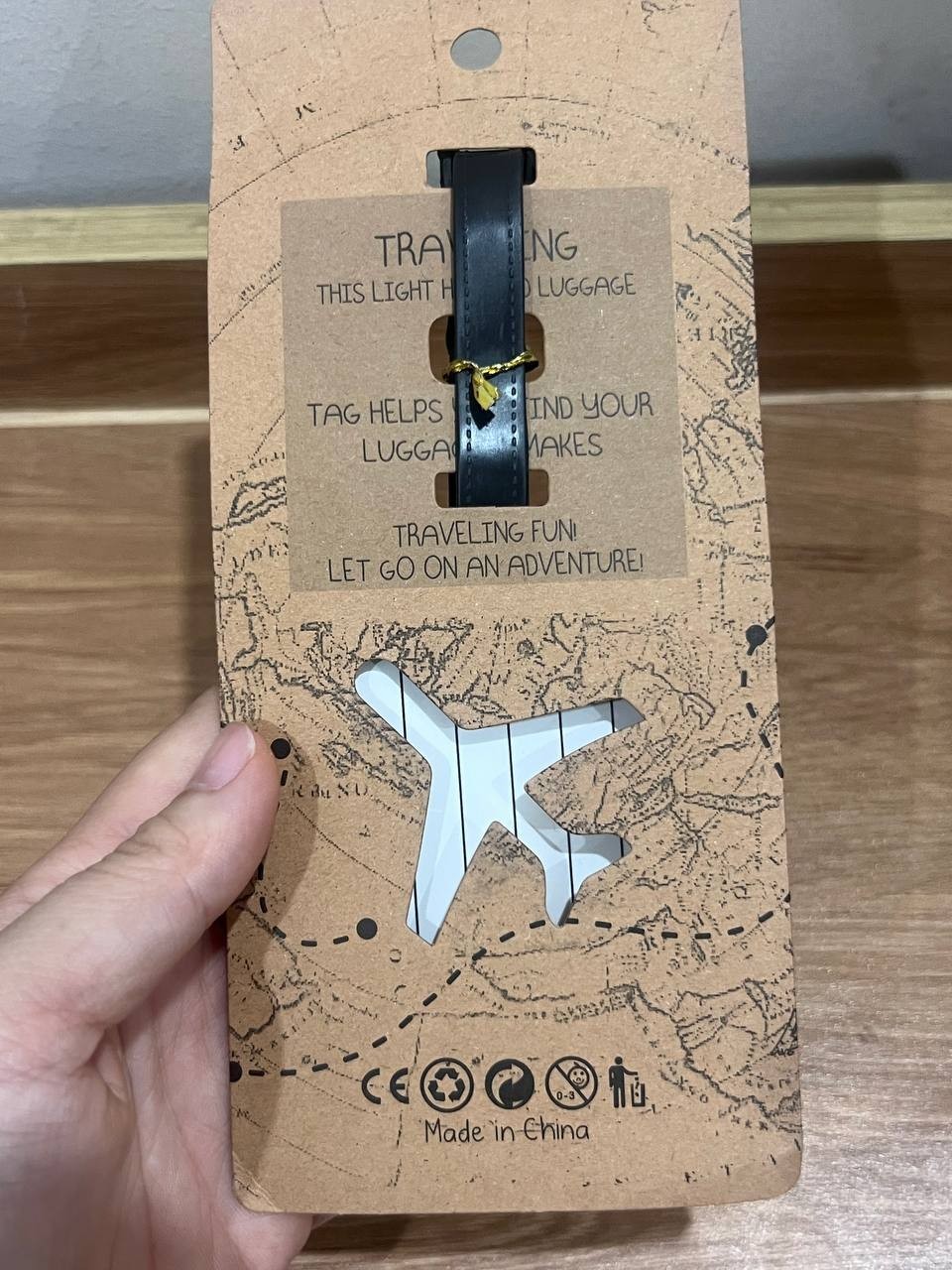 Supreme New York Box Logo Red Luggage Tag Card Holder Key Travel ID Tag