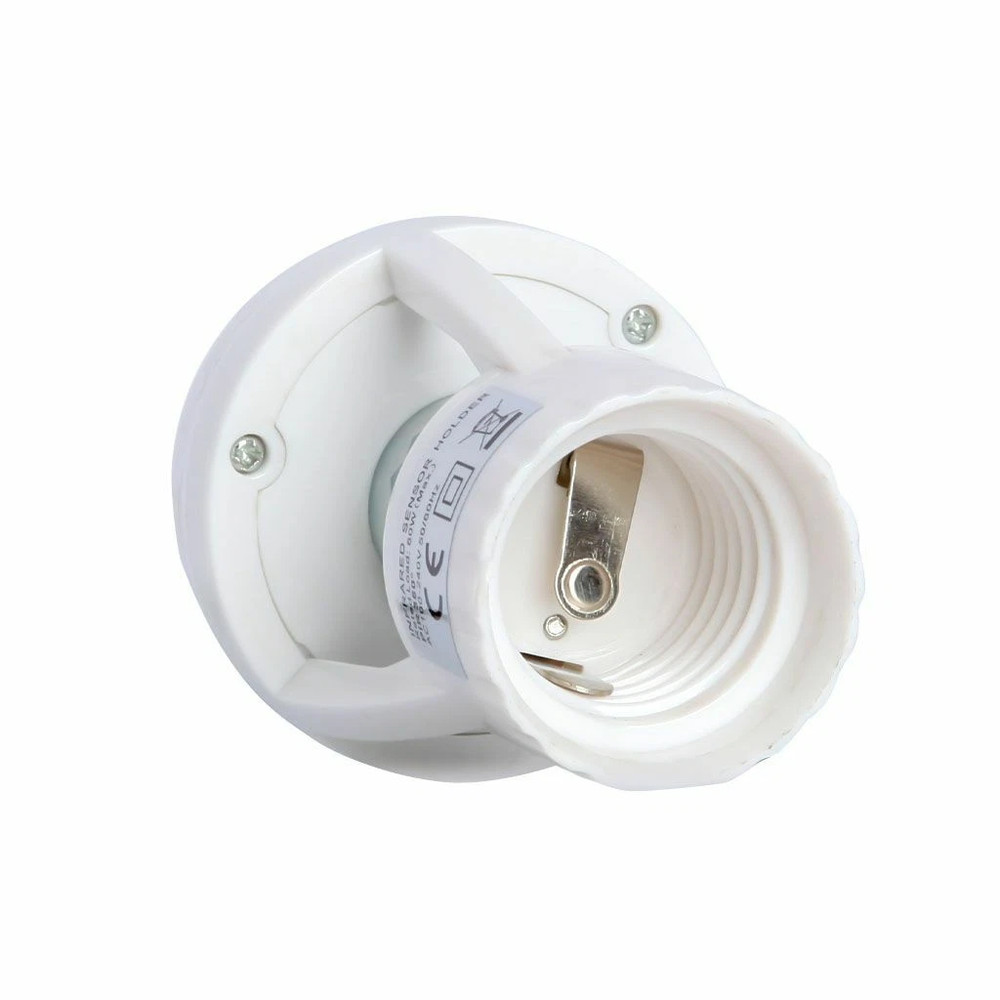 2Pcs E27 LED Light Lamp Bulb Holder Socket Switch Infrared PIR Motion Sensor USA