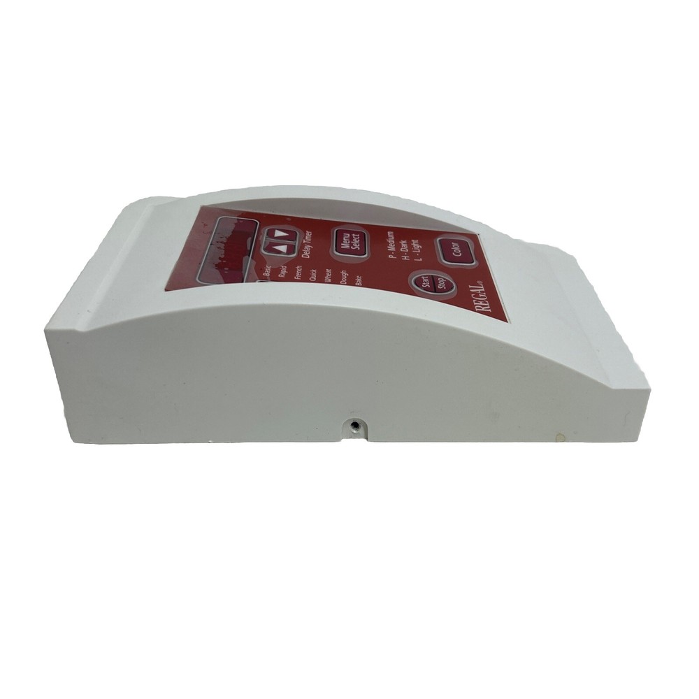 Regal Kitchen Pro Bread Maker Machine Control Panel K6726 - VGC - Tested - Works