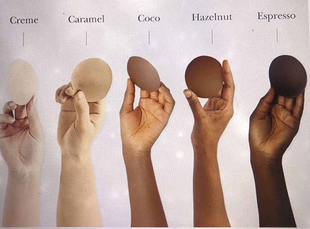 nippies skin ORIGINAL NIPPLE COVER for smooth & complete coverage size D+ COCO