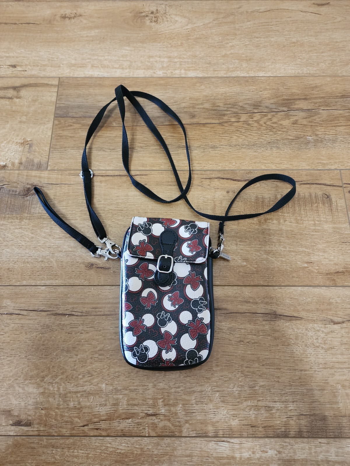 Disney Minnie Mouse Crossbody Phone Case Shoulder Bag Removable Strap D Tech