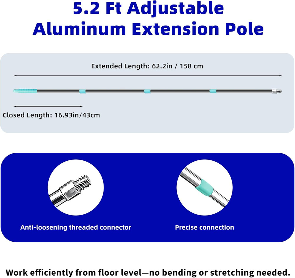 Spiked Roller for Self Leveling, Epoxy Roller Kit with Spiked Roller with Splash