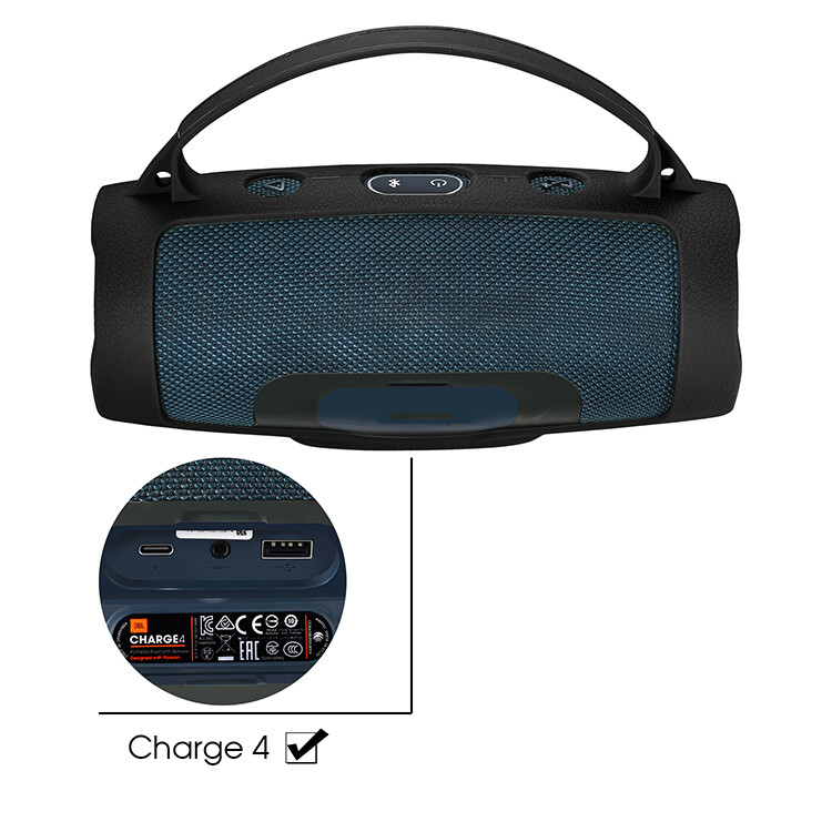 For JBL Charge Essential 2/Charge 4 Bluetooth Audio Silicone Protective Case