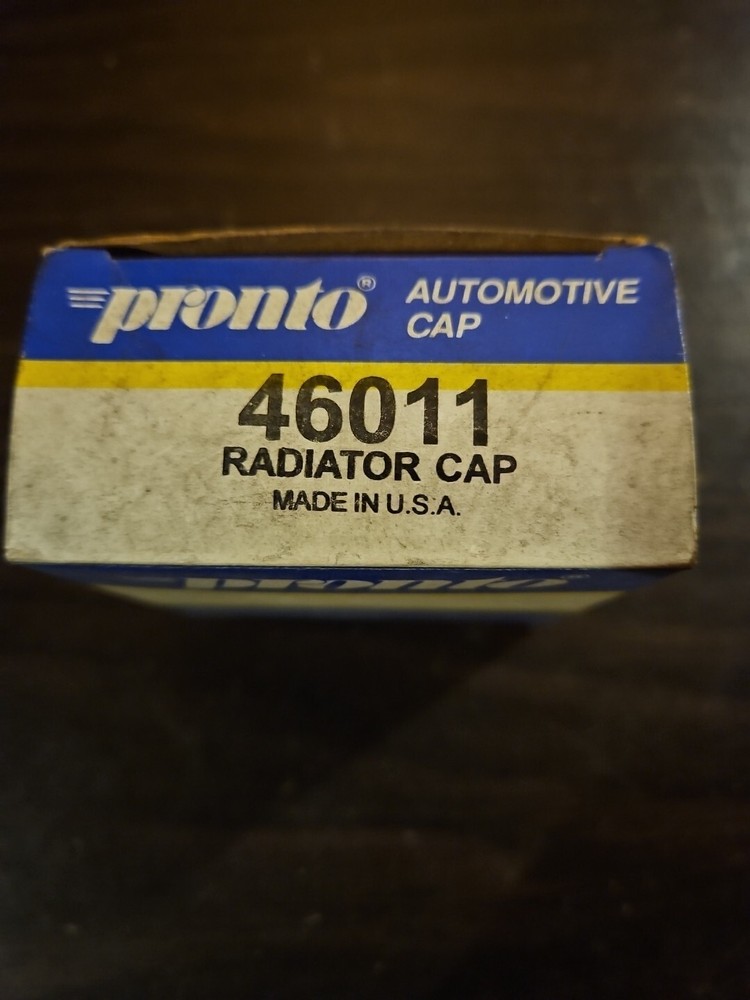 NEW PRONTO 46011 RADIATOR CAP
