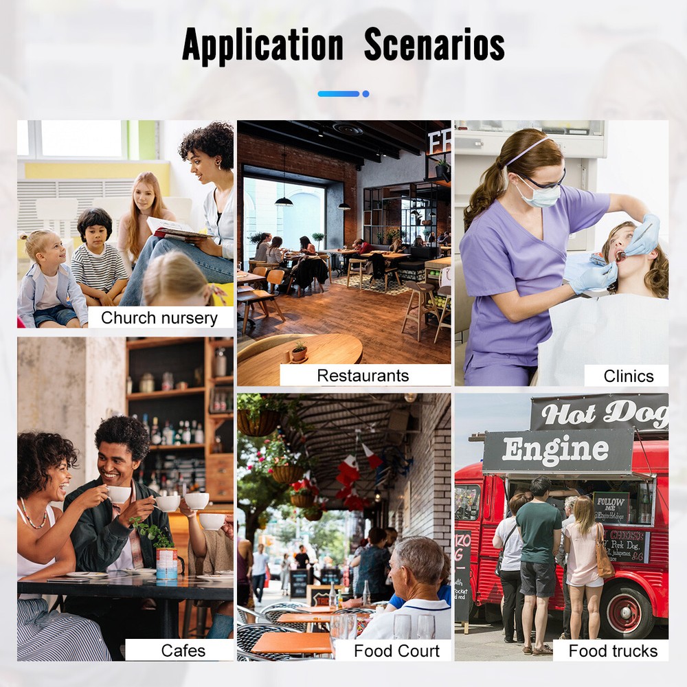 Retekess T111 Restaurant 20 Coaster Wireless Paging Queuing Calling System Cafes