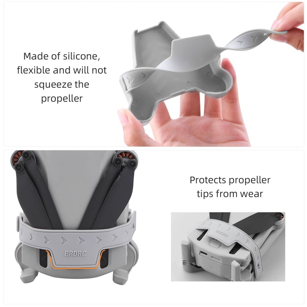 Mini 3 / Mini 3 Pro Propeller Holder,Prop Guard Strap Protector Stabilizer fo...