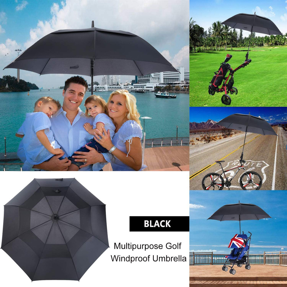 Extra Large Golf Umbrella, 54/62/68/72 Inch, Automatic Open, Vented