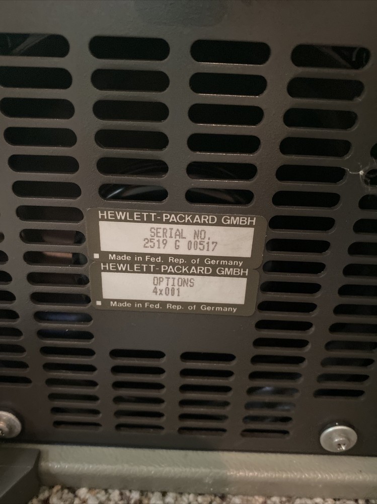 HP 8181A Data Generator Extender with Option 4x001