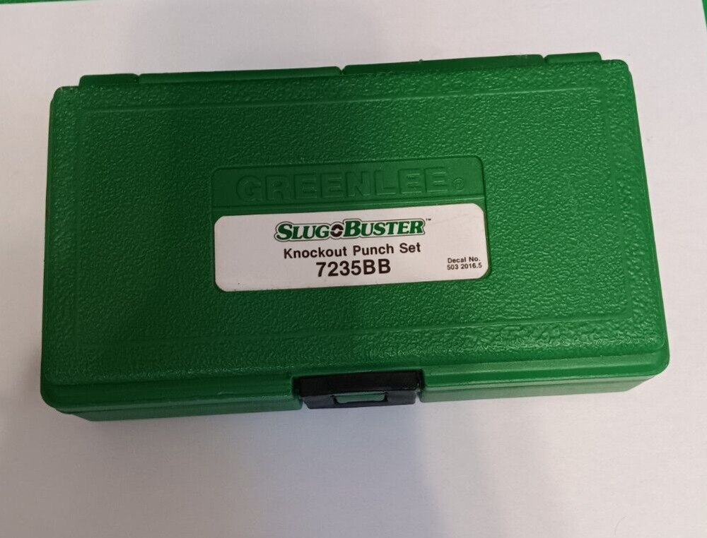 Greenlee 7235BB Slug Buster Punch Set