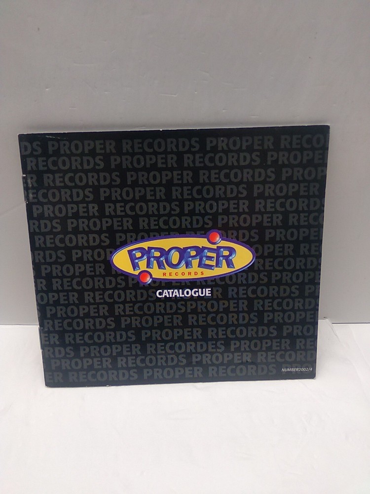 Proper Records Catalogue Number 2002/2 (PB)