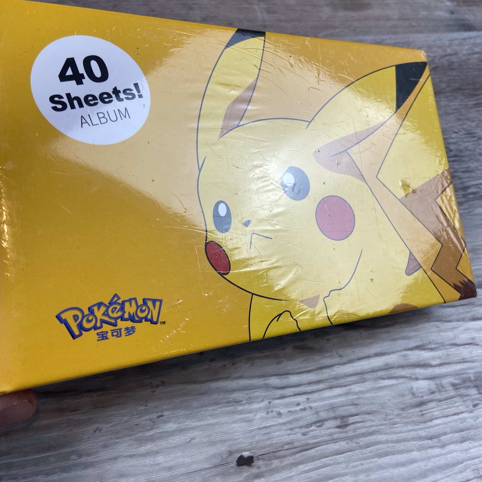 Fujifilm Instax Mini 40 Page Album Pokemon Pikachu 2007 Japan Y2K SEALED