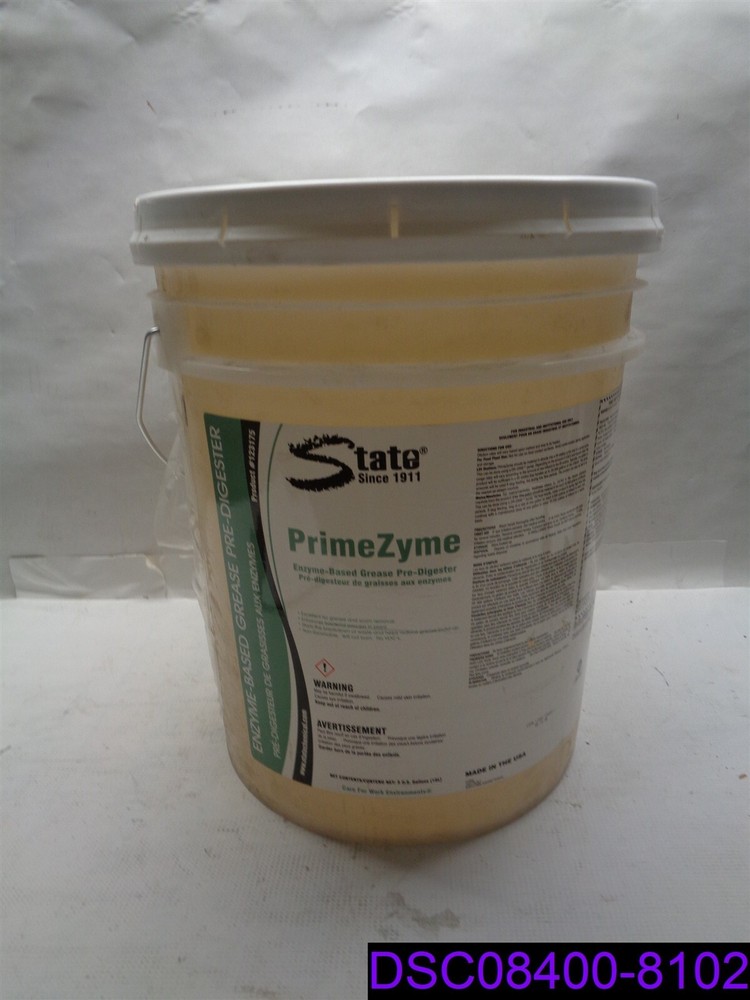 State PrimeZyme 5 Gallon Enzyme-Based Grease Pre-Digester