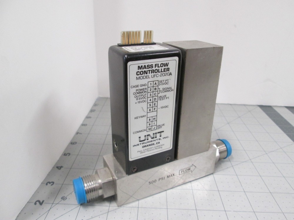 Unit, UFC-2020A, Ar, 30 SLM, Mass Flow Controller, Used