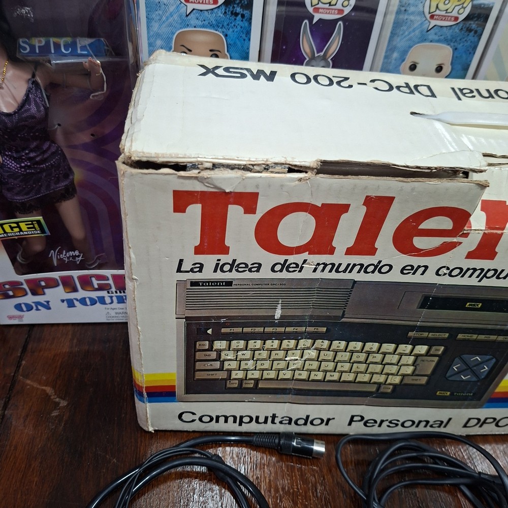 Talent Personal computer MSX DPC-200 AS-IS W/ BOX