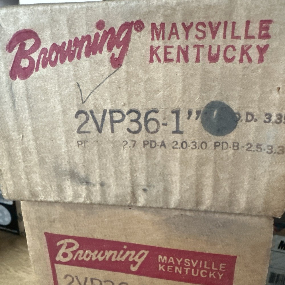 2VP36 X 1” Browning Multi Variable Pitch Sheave