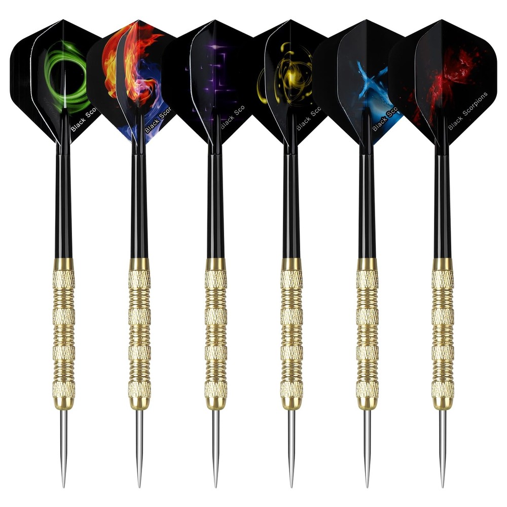 Accmor 90pcs Standard Dart Flights Set, Set A-90pc