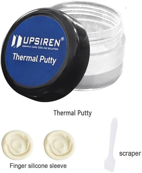 20g Thermal Putty, 16.8w/mk, VGA, GPU, IC Processor, Rapid Cooling, Pad
