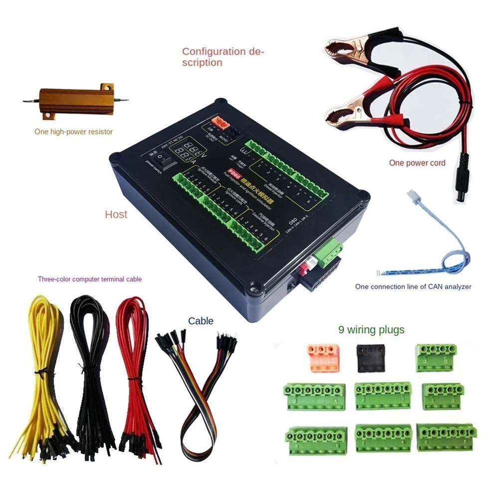 PD60 ECU Testing Equipment For Efficient Injector And Ignition Simulation