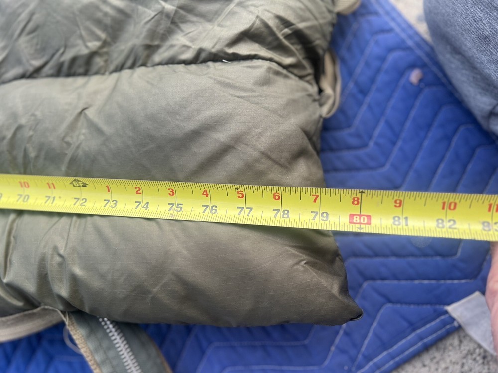 MG Brin & Sons Down Sleeping Bag Military Green