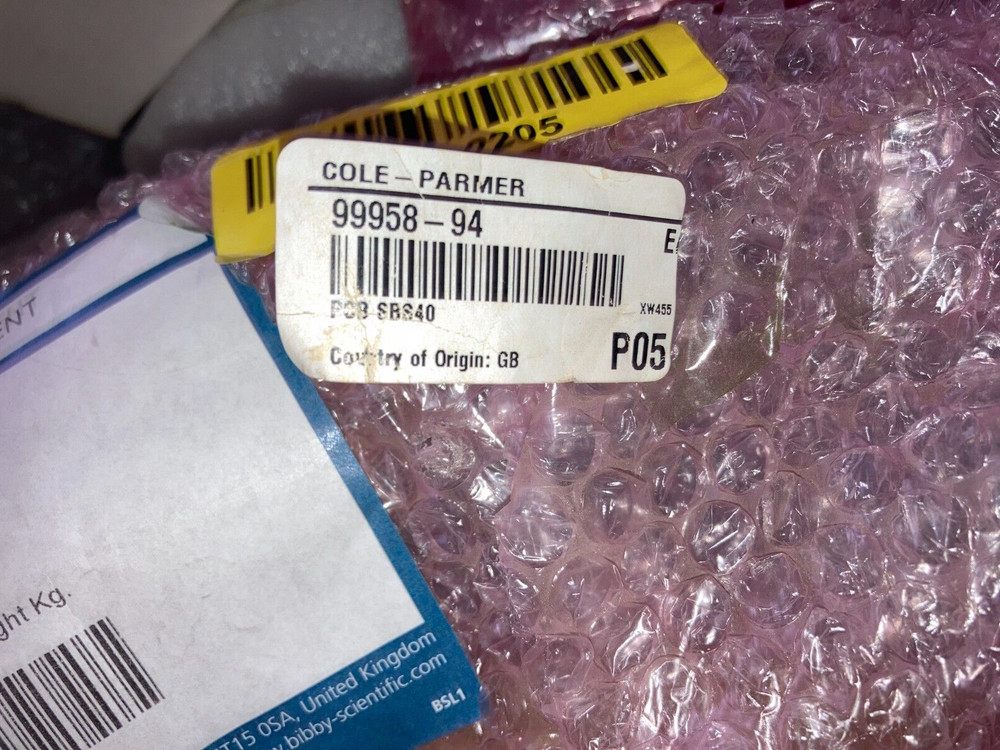 Replacement PCB for Stuart SBS40 Water Bath (SBS4021(ES)) - Cole Parmer - New