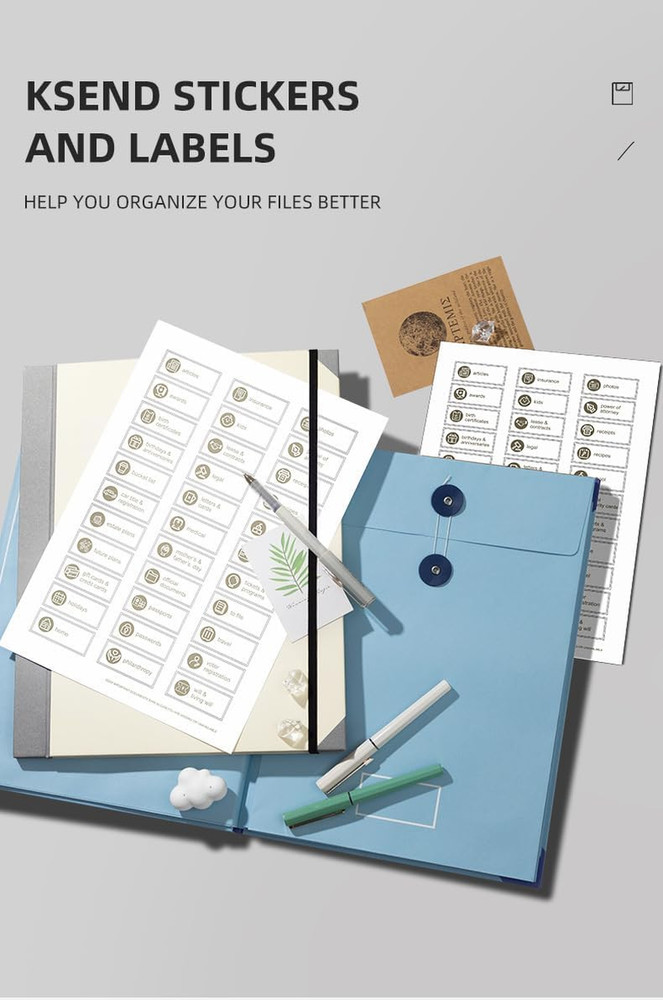 The Life Book Document Organizer - Binder for Important Documents, Document Orga