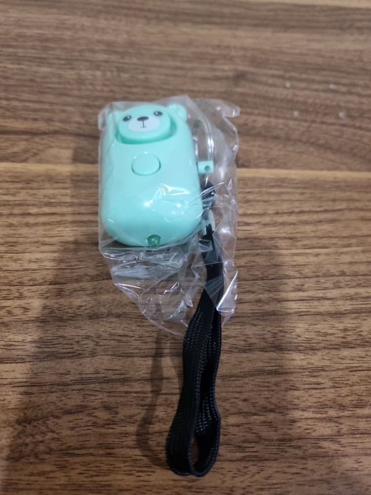 Keychain Flashlight Safety Alarm