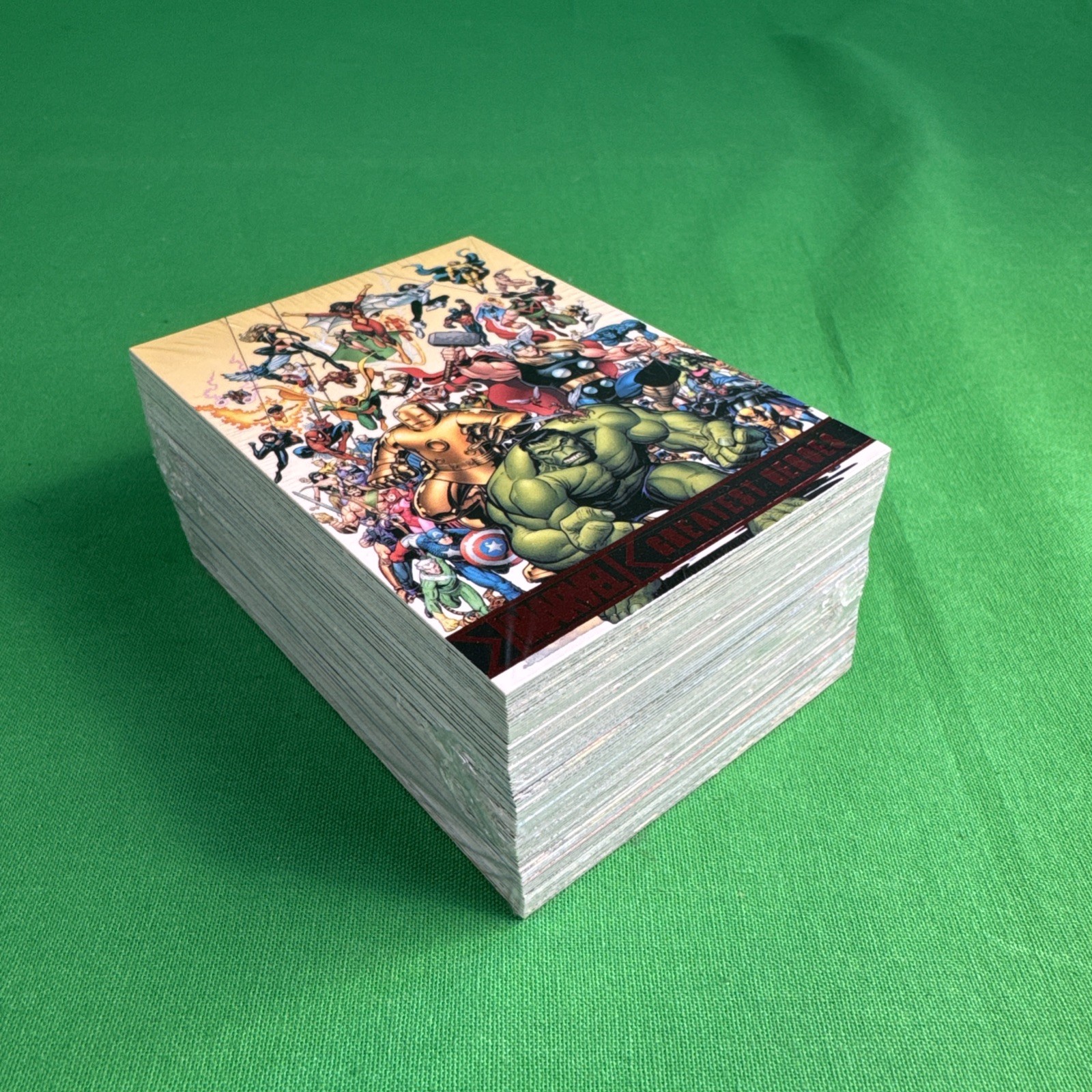 Marvel Greatest Heroes 2012 Complete Base 81 Trading Card Set Rittenhouse