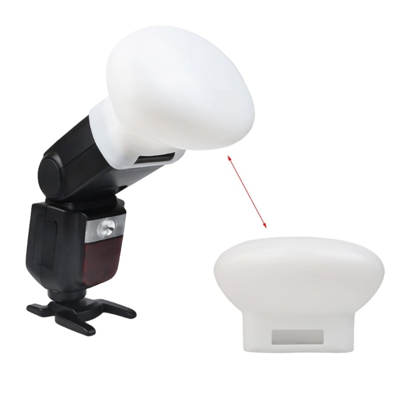 Softbox Flash Diffuser Durability Silicone For Professional Photography