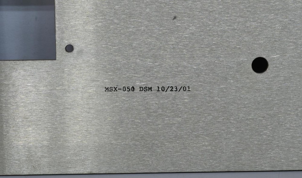 FRONT PANEL for ALPHA 77DX AMPLIFIER