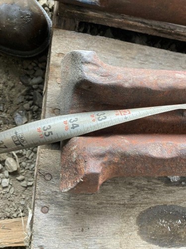 5 2/5” diameter x 34” length Cable Tool Chisel Drill Bit for well digging RIG