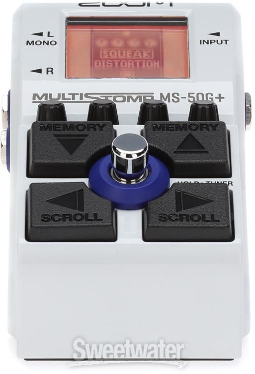 Zoom MS-50G+ MultiStomp Multi-effects Pedal