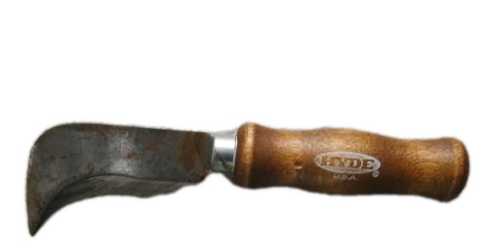 Drywall Construction Hooked Knife 6” Long Tool