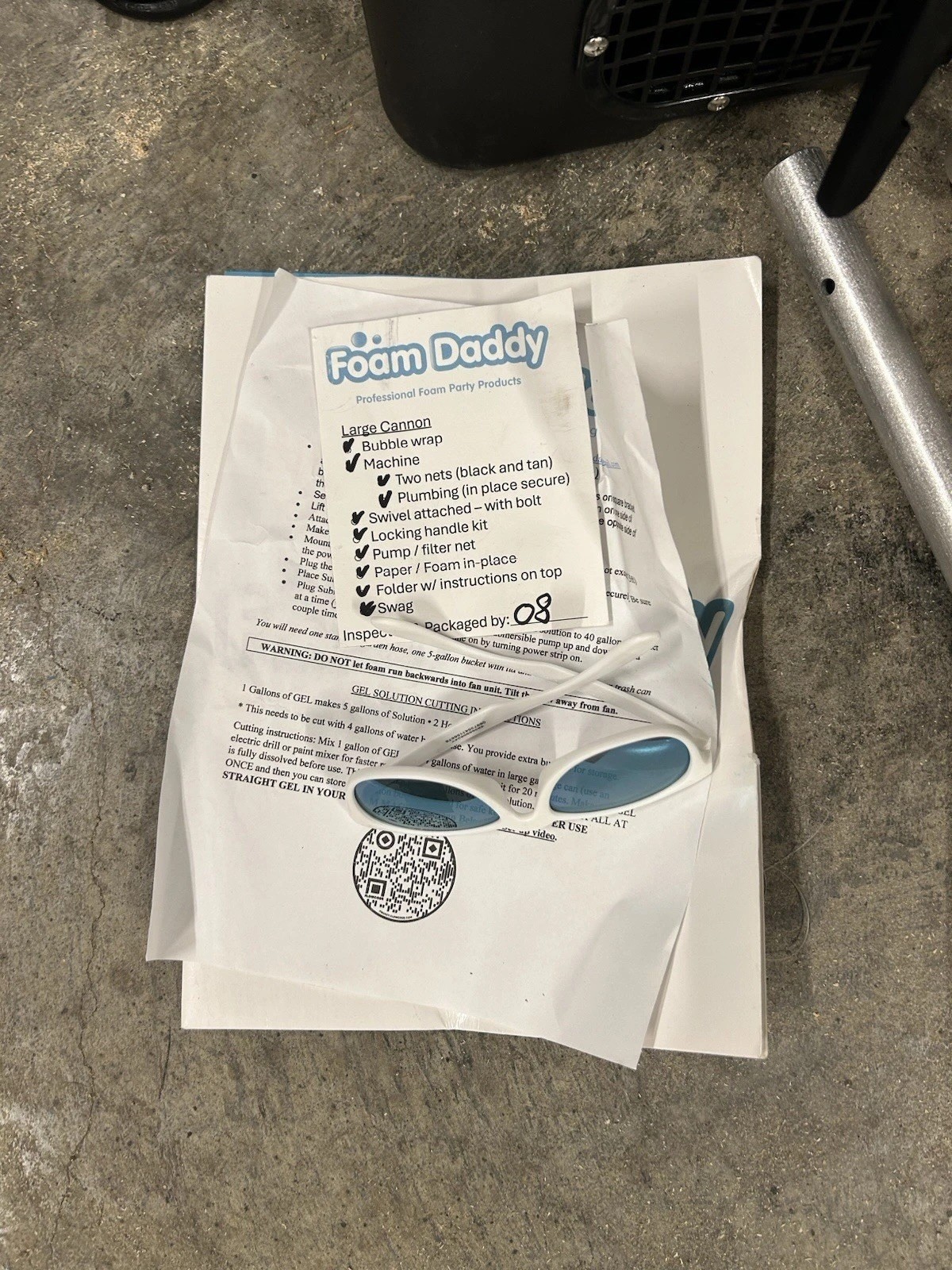 Foamdaddy Large Foam Cannon Machine American Made