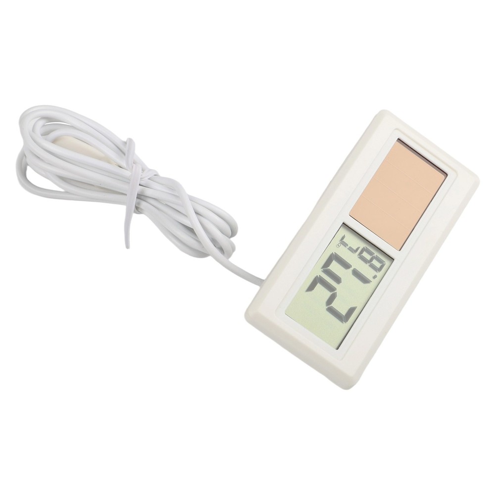 Sleek LCD Solar Thermometer Sensor for Accurate Temperature Measurement