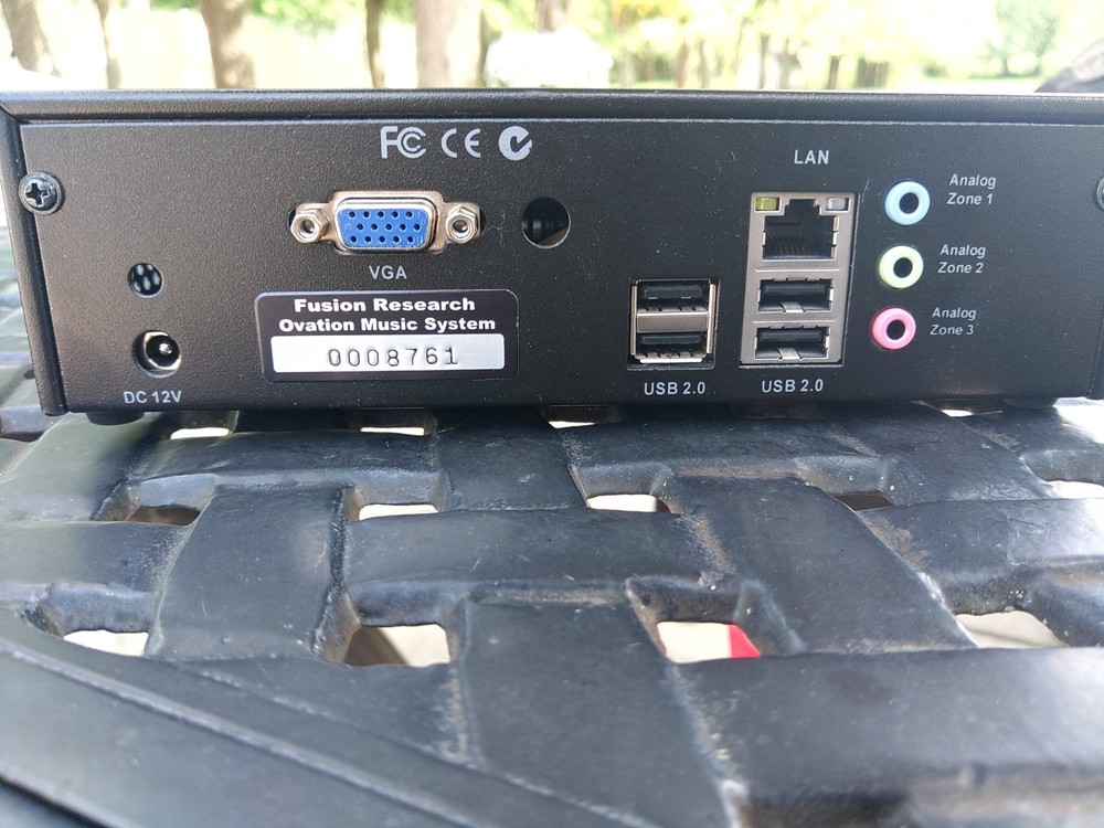 Fusion Research Ovation Music System Streaming Player Server - Pre Owned