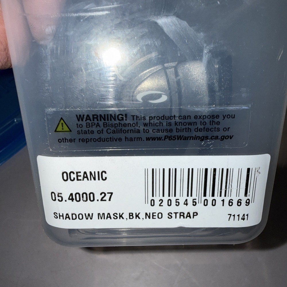 Oceanic Shadow Diving Mask Black