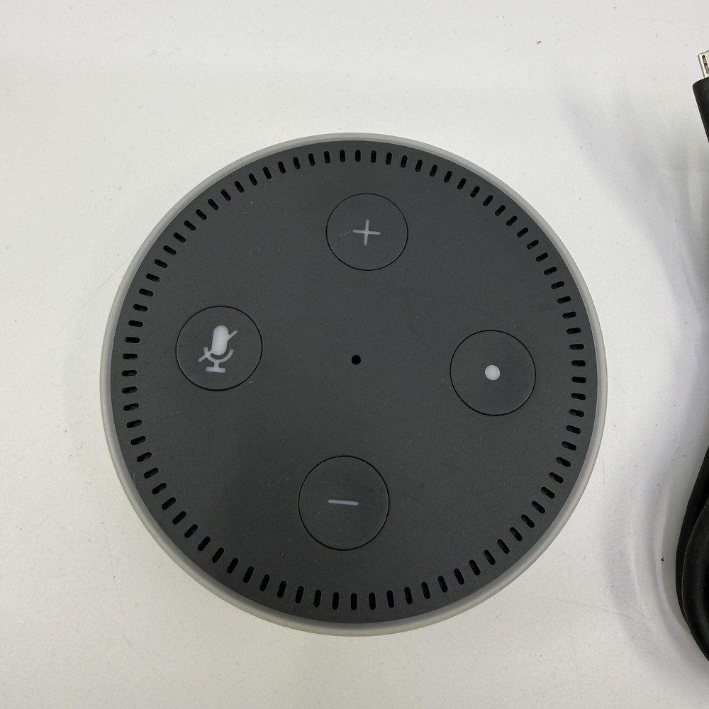 Amazon Echo Dot 2nd Gen RS03QR Alexa Smart Speaker White With Micro-USB Cable