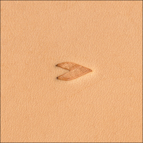 Border Single Narrow Braid D2187 Craftplus Leather Stamp