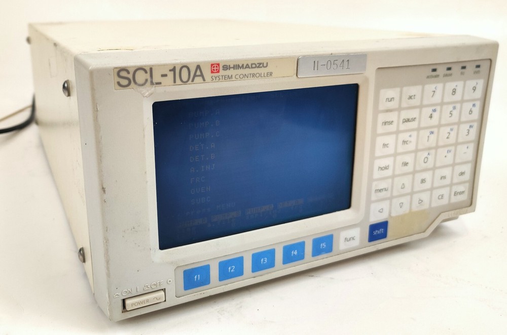 Shimadzu SCL-10A System Controller HPLC Chromatography System, Working