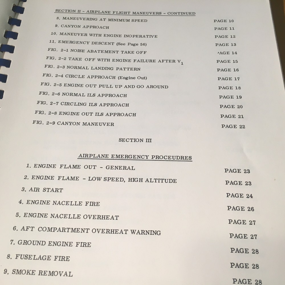 Lockheed 1329 JetStar Flight Training Manual