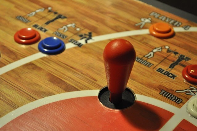 NBA Jam Tournament Edition Arcade Control Panel Overlay CPO Decal TE Midway