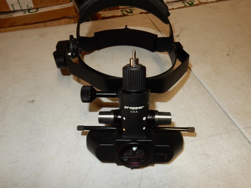 Propper Indirect Ophthalmoscope Complete Set with Case, Cable & Power Supply