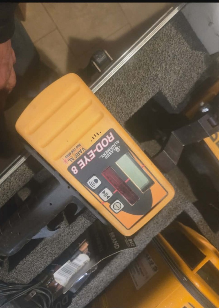 Laser Alignment DiggerPak- LB-10 Laser,Depthmaster 200,Rod-Eye,Hard Case