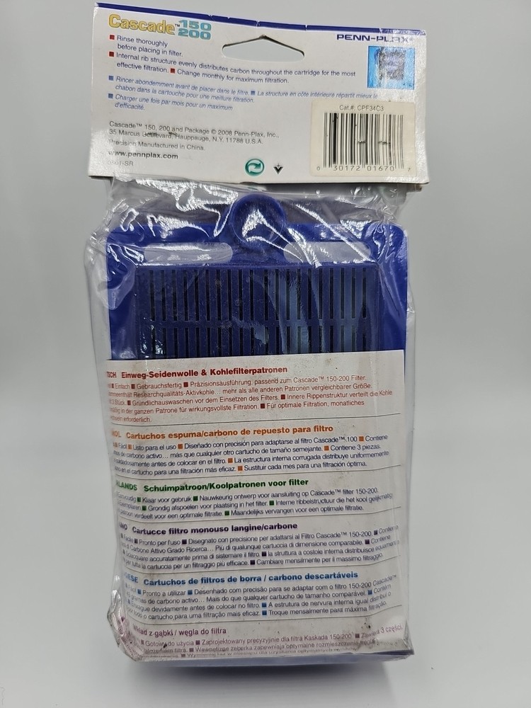 Cascade 150/200 Filter Cartridge 3 Pack