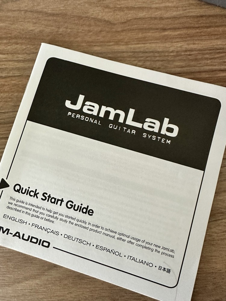 M-audio JamLab USB Guitar Interface