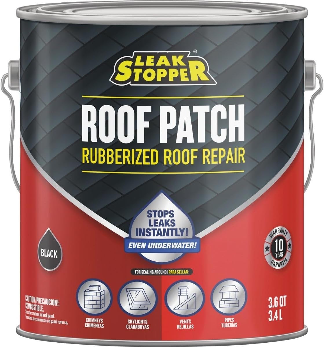 Gardner-Gibson Leak Stopper Rubberized Roof Patch 1 Gallon