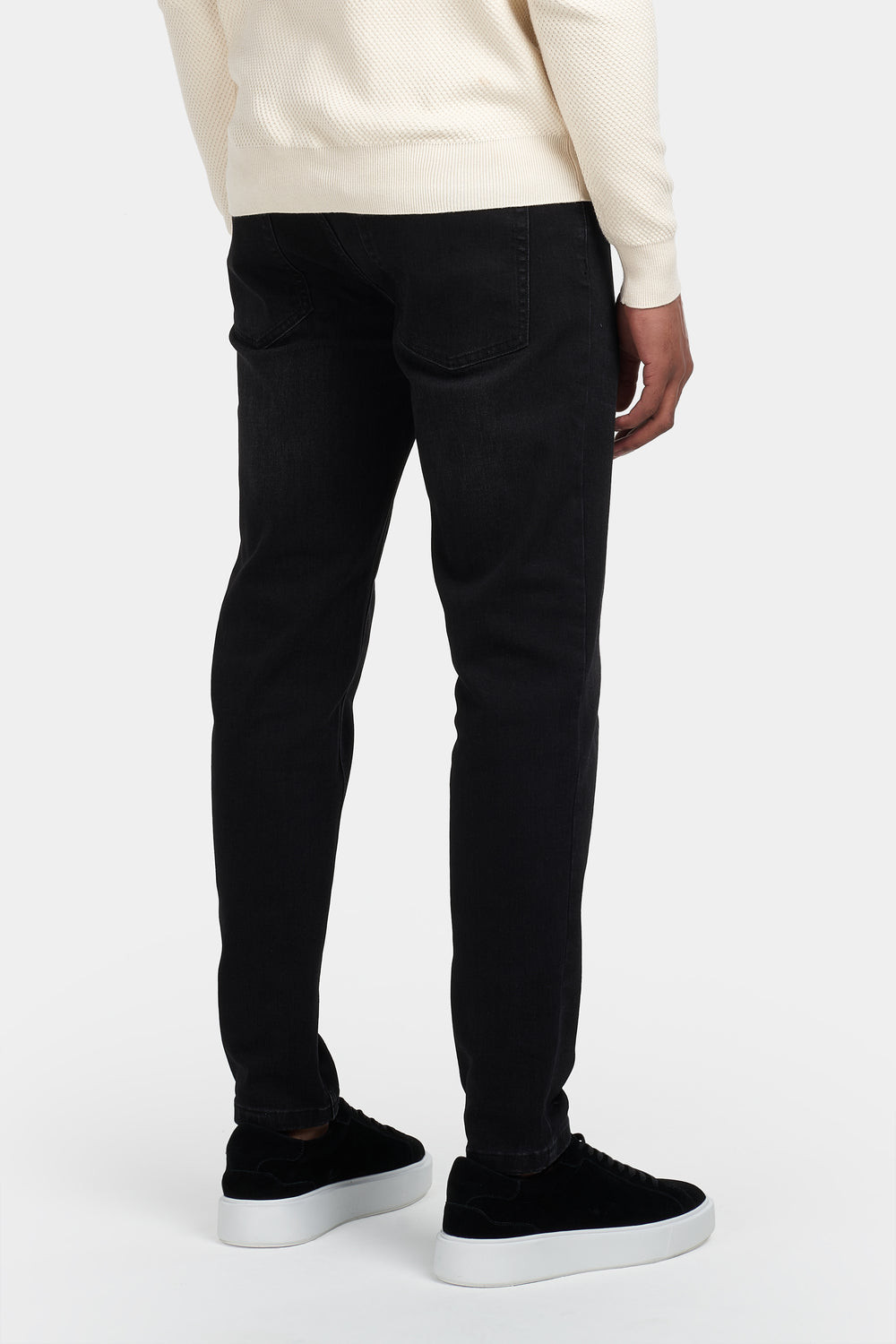 Mens Slim Fit Jeans Stretch Denim Pants Slim Skinny Casual Designer Jeans