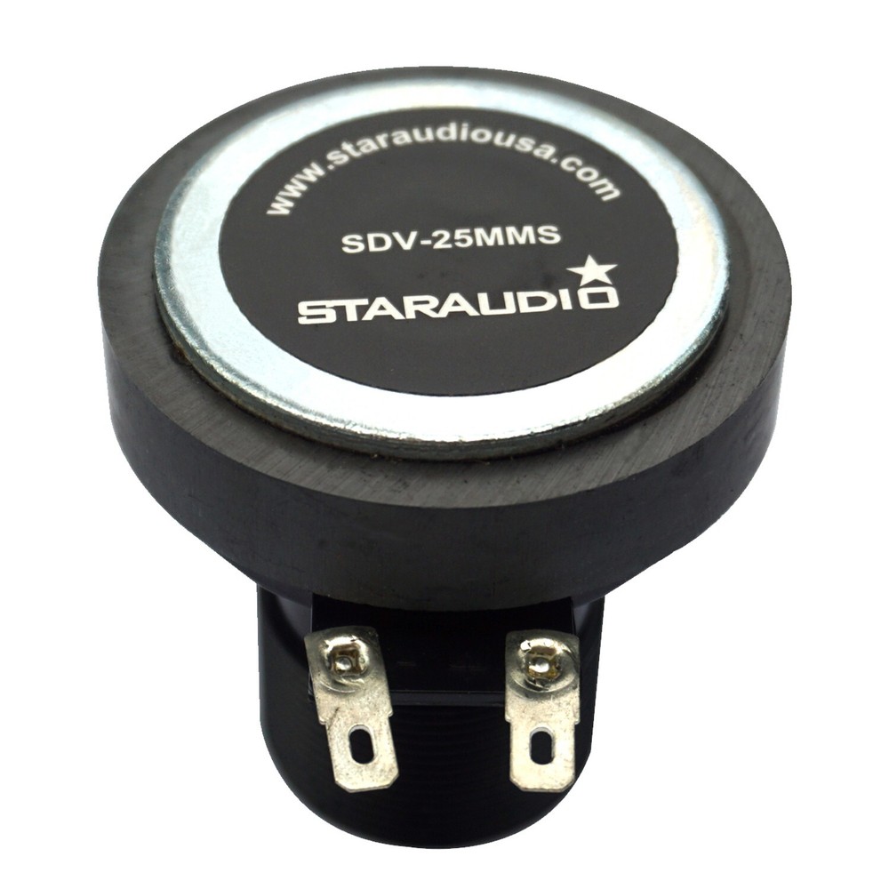 25mm Driver Horn Tweeter Titanium Compression Screw-on for Replacement Speaker
